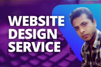 design website mockup or landing page UI in figma