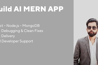 build modern web apps using mern stack with ai features