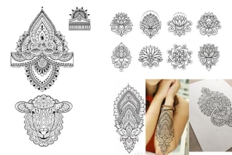 design expert custom unique tattoo or art for you