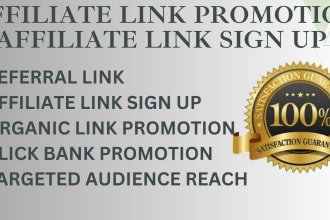 do affiliates link sign up  promotion referral link sign up clickbank