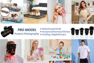 shoot photos and videos with model for amazon in china