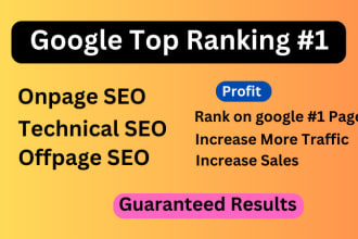 do complete seo for google top ranking