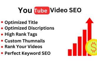 do best youtube video SEO expert