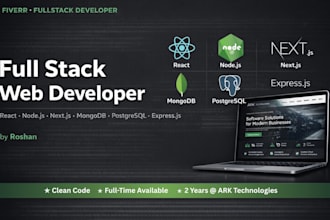 build a custom fullstack web app using react and nodejs
