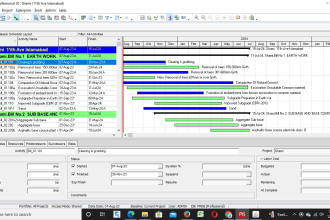 do planning for your project on primavera p6