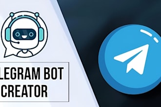 build a custom telegram bot based on your requirements