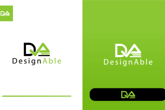 do professional lettermark, urban, minimalist wordmark logo  design