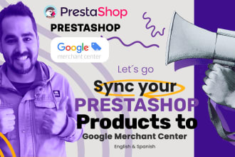 configure google merchant facebook shopping in prestashop