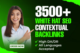 build white hat seo contextual backlinks dofollow high quality link building