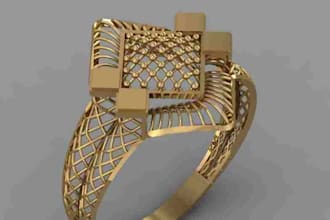 30 complex rings stl file available see PDF before order