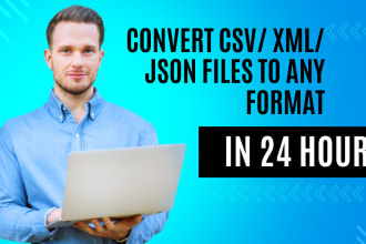 transform or convert your csv, xml, json and other data