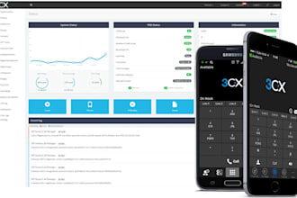 setup 3cx, grandstream, yeastar, openvox pbx and gateways