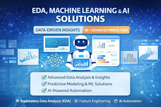 build python ml, eda and ai solutions with clean code and efficient pipelines