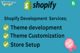 be your shopify expert and shopify theme developer