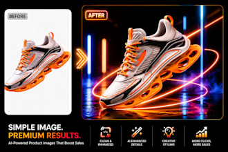 edit ai product images, retouch and replace backgrounds