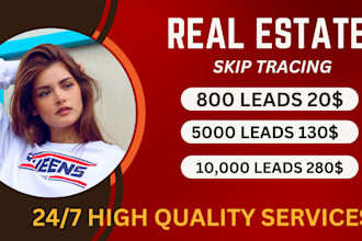 do skip tracing and llc skip tracing for real estate