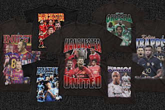design creative football tshirt design