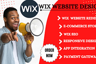 create wix website design wix website redesign wix website seo wix online store