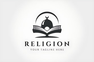 create a modern and unique church religious or ministry logo for you