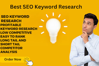 find profitable SEO keyword research and competitor analysis