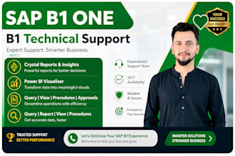 do technical support for sap business one