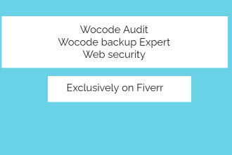 wocode website backup, security, audit