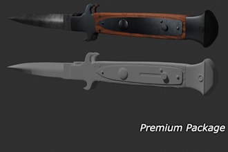 3d model a costume or prop piece