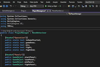 do your unity game scripts