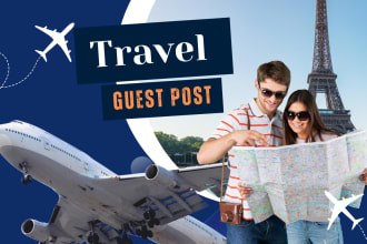 publish high da travel guest post with do follow backlinks