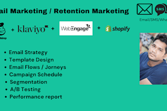 do email SMS whatsapp push notification  marketing marketing