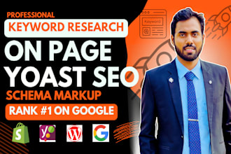 do yoast on page SEO perfectly by meta tags, keyword research, schema markup, h1