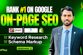 do yoast on page SEO perfectly by meta tags, keyword research, schema markup, h1
