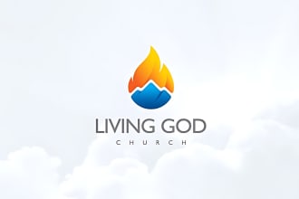design modern church religious and ministry logo