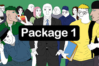 trace any wojak character you need