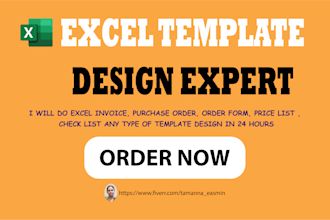 excel invoice template design purchase order form price list checklist