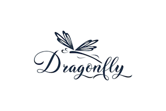 make attractive professional dragon fly logo design