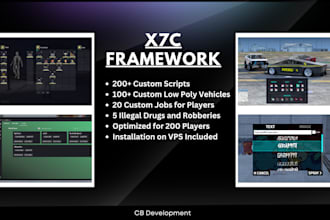 install a premium qbcore framework with custom scripts