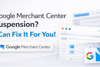 fix website need improvemen merchant center suspension