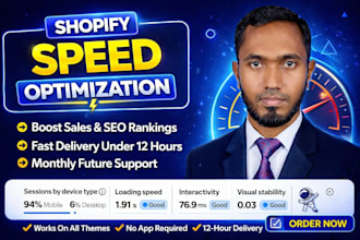 do shopify speed optimization and increase shopify speed