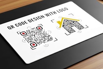 create all type of custom, dynamic qr code designs with logo