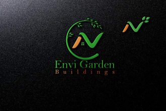 create tree food vegetable farm  fruit logo with branding