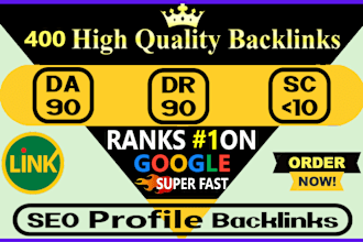 provide 400 mix profile dofollow nofollow backlink for SEO