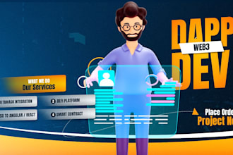 build perfect dapp for nft minting, website, landing page, and smart contract