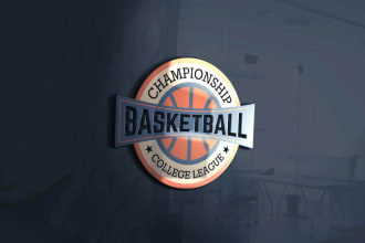 create a new basketball logo design for you