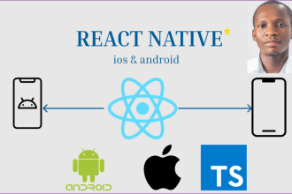 create react native application for both ios and android