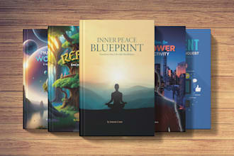 design your book and ebook covers in a unique professional flair