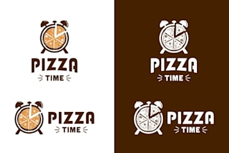 make a burger, chef, food, and restaurant logo in 1 day