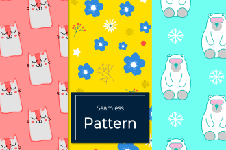 design trendy seamless pattern design