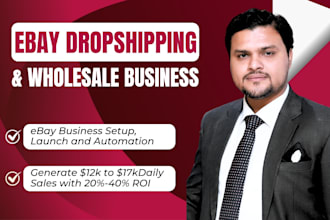 do ebay dropshipping business and wholesale with top ebay listings
