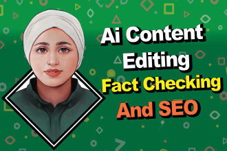 do ai content editing, SEO, and fact checking